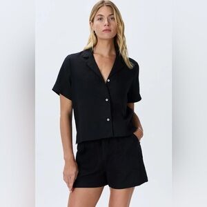 Wilfred Black Button-Down Shirt